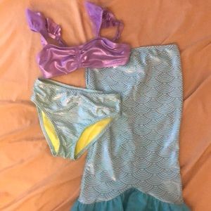 Ariel Little Mermaid Disney swimsuit